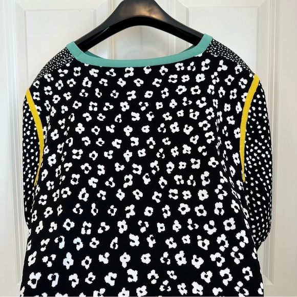 MaxMara label-cut Floral Contrast Trim Knit Top IT40 165/88A US4/6 Spring/Summer - Picture 14 of 16